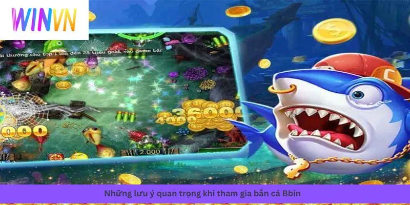 Bắn cá Bbin 4 Những lưu ý quan trọng