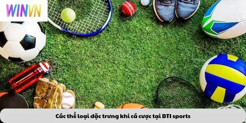 Các thể loại đặc trưng khi cá cược tại BTI sports